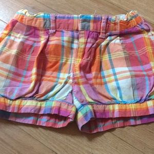 Adorable little madras plaid Ralph Lauren shorts 5